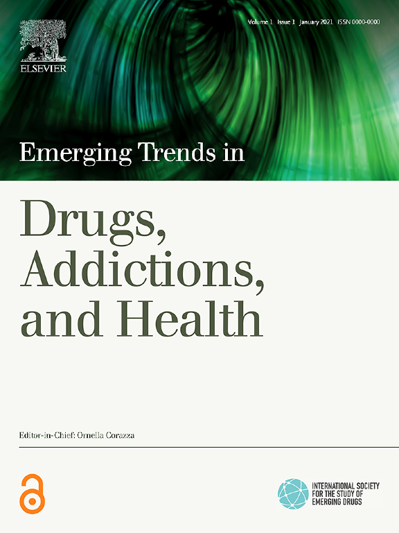 Go to journal home page - Emerging Trends in Drugs, Addictions, and Health